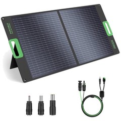 100W Portable Solar Panel for Generator – Foldable Charger