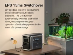 Dabbsson DBS1300 Portable Solar Power Station 1330Wh LiFePO4 Battery Generator