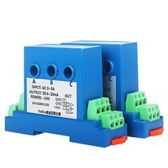 AC Three Phase Current Transmitter DC24V Input 0.5% Measurement Accuracy