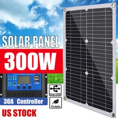 300 Watt High Efficiency Solar Panel Kit For Mono Fixed Carava + Controller