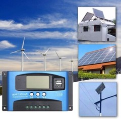 MPPT Solar Charge Controller PWM 100A Power Regulator 12V ✅✅✅