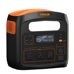 Portable Power Station 1800W 1024Wh LiFePO4 Solar Generator for Camping RV