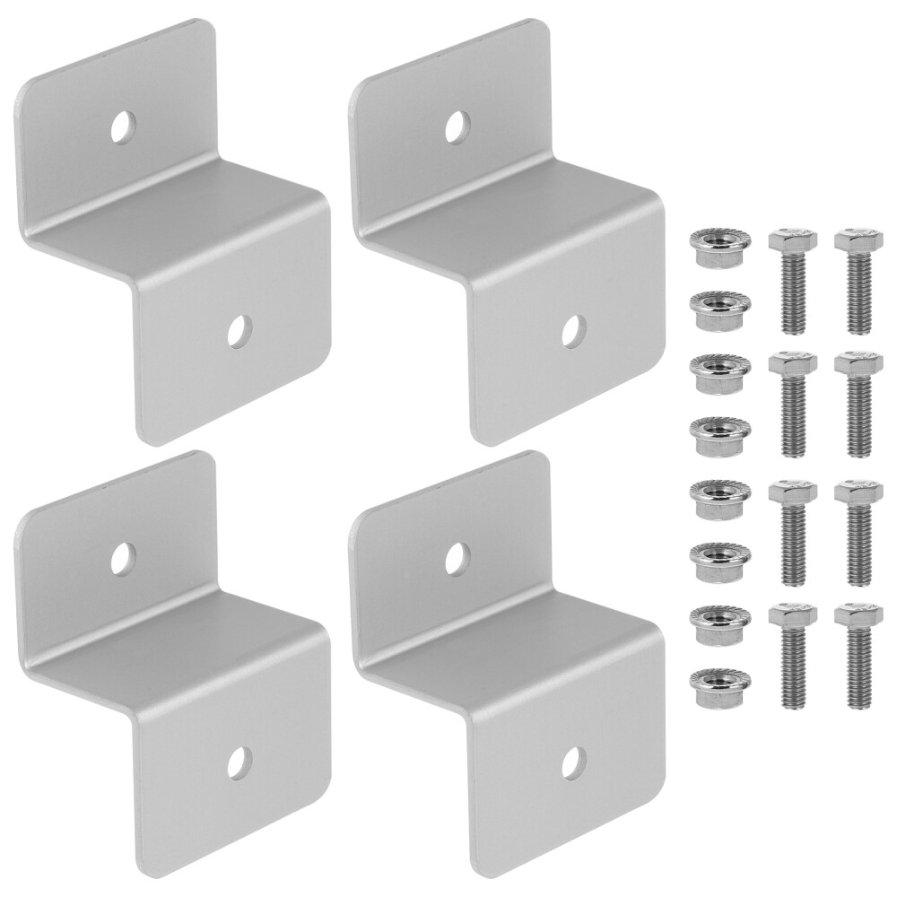 4PCS solar panel support stand z bracket Practical Solar Panel Tilt Mount Solar