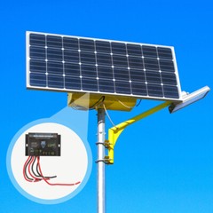 1 Set Solar Charge Controller 12V 24V 10A Solar Panel Charging Battery Regulator