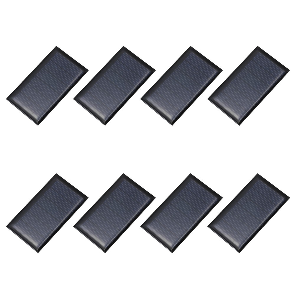 8PCS Mini Solar Panels 3V 0.27W for Small Solar Cells