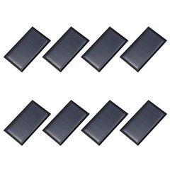 8PCS Mini Solar Panels 3V 0.27W for Small Solar Cells