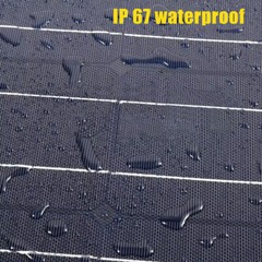 200W ETFE Flexible Solar Panel 12V Monocrystalline RV Boat Camping Waterproof