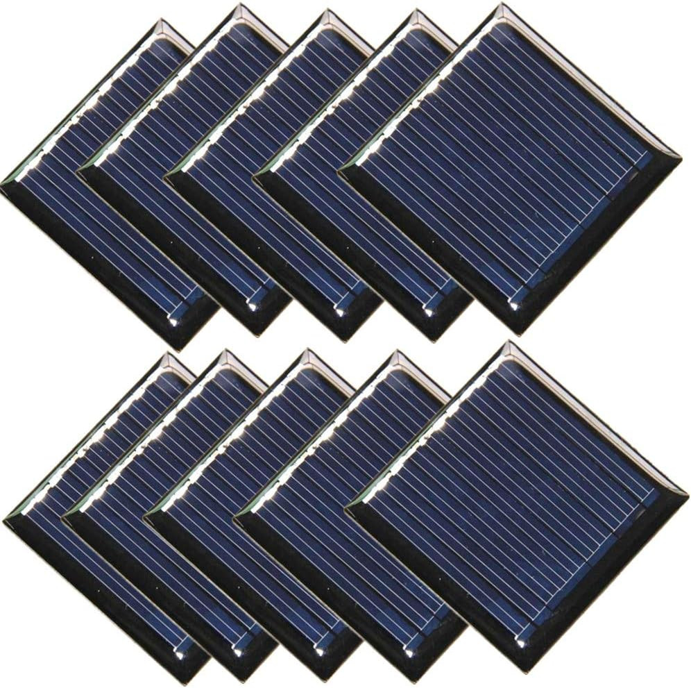 10Pcs 2V 60Mah 0.12W 45X45Mm Micro Mini Power Small Solar Cell Panel Module