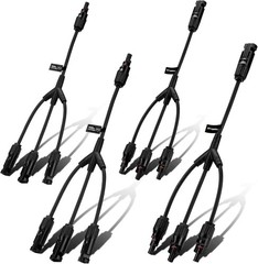 Solar Y Branch Connectors Solar Panel Parallel Connectors 1 to 3 Solar Cable …