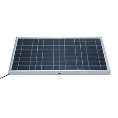 30W DC 12V/18V Solar Panel Kit with Alligator Clip Home RV Boat Camping Battery