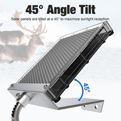 12V Waterproof Solar Panel Charger Kit for Deer Feeder Charging System Solar