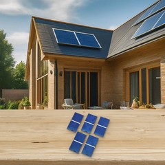 Lightweight Polycrystalline for mini For Solar Cells Pack of 100 for Easy Use