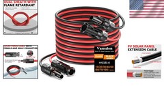 Professional 30ft Solar Panel Extension Wire – Weatherproof