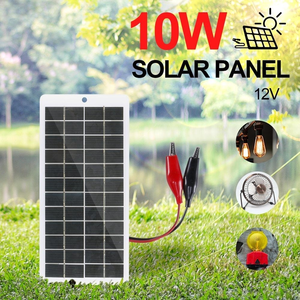 Simplify Your Energy Needs with a Portable 10W Polycrystalline Charger
