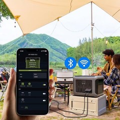 ALLPOWERS 2500W LiFePO4 Portable Power Station & 200W Mono Flexible Solar Panel