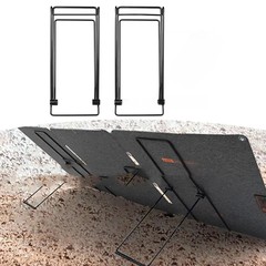 2Pcs Solar Panel Mounting Bracket Quick Angle Adjustment Metal Hardware Foldable