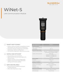Sungrow WiFi Dongle, WLAN or Ethernet Communication Module (WiNet-S)