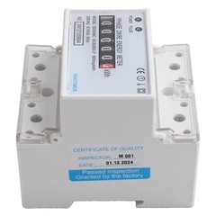 Current Rating Wattmeter 100A with Clear LCD Display for Low Light Use