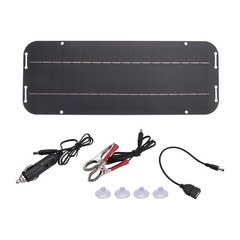 12V 6W Solar Panels Car Motorcycle Kick Scooter Portable Solar Panel Car 2889