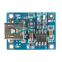 2PCS 5V Mini USB 1A Lithium Battery Charging Board Charger Module IN 4.5V-5.5v