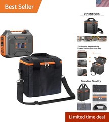 Shockproof Nylon Carrying Case for R200 Power Station – Waterproof Protection