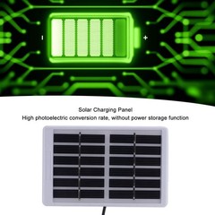 1.2W 6V Polycrystalline Silicon Solar Charging Board, USB Solar Panel, Portab…