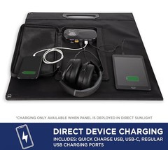 Westinghouse New In Box WSolar100p 100w Portable Solar Panel with all cords