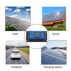 200 Watts Solar Panel Kit 100A 12V Battery Charger with Controller Caravan Boat