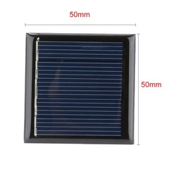 5pcs 2.5V 100mA Poles Mini Solar Cell Panel Module for Phone Charger