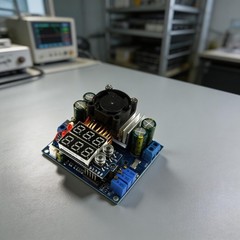 DC-DC MPPT Step Down Module 15A 9-50V Input 1.2-48V Output Compact 65x58x25mm
