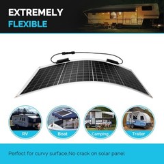 Renogy 50W Flexible Solar Panel 12V Monocrystalline Marine RV