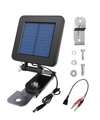 6V Solar Panel for Deer Feeder, Efficient Solar Panel Charger w/Adjustable Mo…