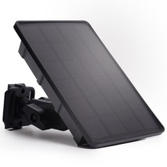 5V/12V Trail Camera Solar Panel – 4W Solar Panel Battery w/ 4400mAh Li-ion Ba…
