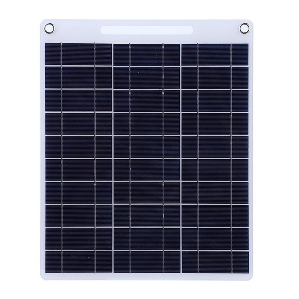 1X(60W Solar Panel Portable 5V Dual USB Fast Panel Kit Travel Phone O2S4)1458