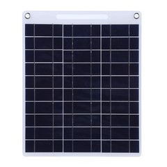 1X(60W Solar Panel Portable 5V Dual USB Fast Panel Kit Travel Phone O2S4)1458