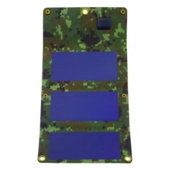 3W PowerNeed Waterproof Folding USB 0.6A Flexy Solar Panel, Camo, s3W1C