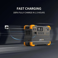 PECRON E2400LFP Portable Power Station | 2400W – 2048Wh | Power Station Only!