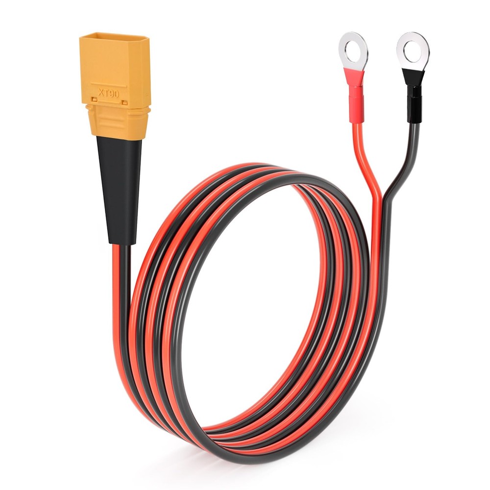 ELFCULB XT90 to O Ring Cable 6FT