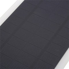 12V 300mAh 5W Solar Panel Power Monocrystal Backup Charger For Car Boat Battery