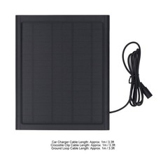 Portable Solar Charger High Efficiency Battery Maintainer For Cars Recommended
