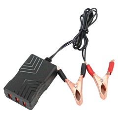 Reliable DC Converter 12V 24V to 5V USB with Battery Clip for Everyday Use