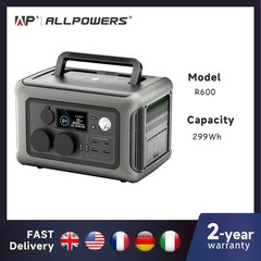 New! Portable Power Station R600 296Wh LiFePO4 Battery