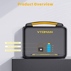 VTOMAN Jump 600X Extra Battery 640Wh for Jump 600X Portable Power Station (LFP)