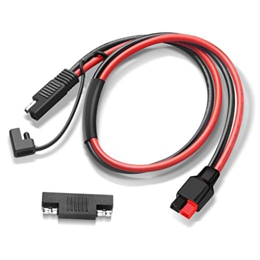 10AWG SAE to Anderson Power-Pole Connector Extension Cable，| Anderson to 2FT