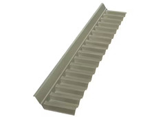 Suntuf Roof Panel 4 Ft Solar Wall Connector Impact Resistant Polycarbonate Gray