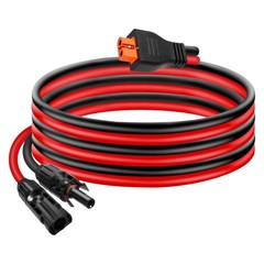 10AWG Tinned Copper Wire XT60i to Solar Panel Connector Extension Cable 10FT – H