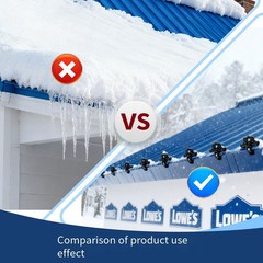 Metal Roof Snow Guard Plastic 410x Ice Guard for Snow Build Up Control