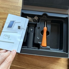 Ring Solar Panel for Ring Spotlight Cam Battery Camera NEW OPEN BOX