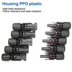 20 Pairs Male Female M/F Wire Cable Connector Set Solar Panel 30A Waterproof New
