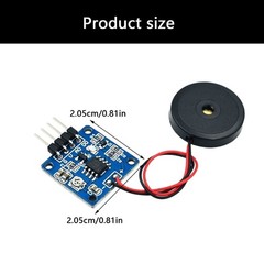 Motion Input Vibration Module with 5V Output for Learning Builds